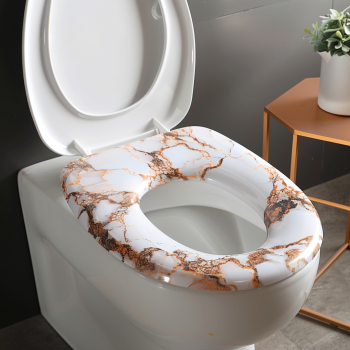 marble toilet seat