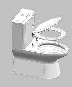 Self Cleaning Toilet Seat Installation Image