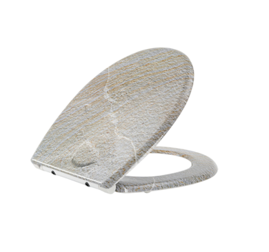 Marble Texture UF Soft Closing Toilet Seat LGUFHP-2109