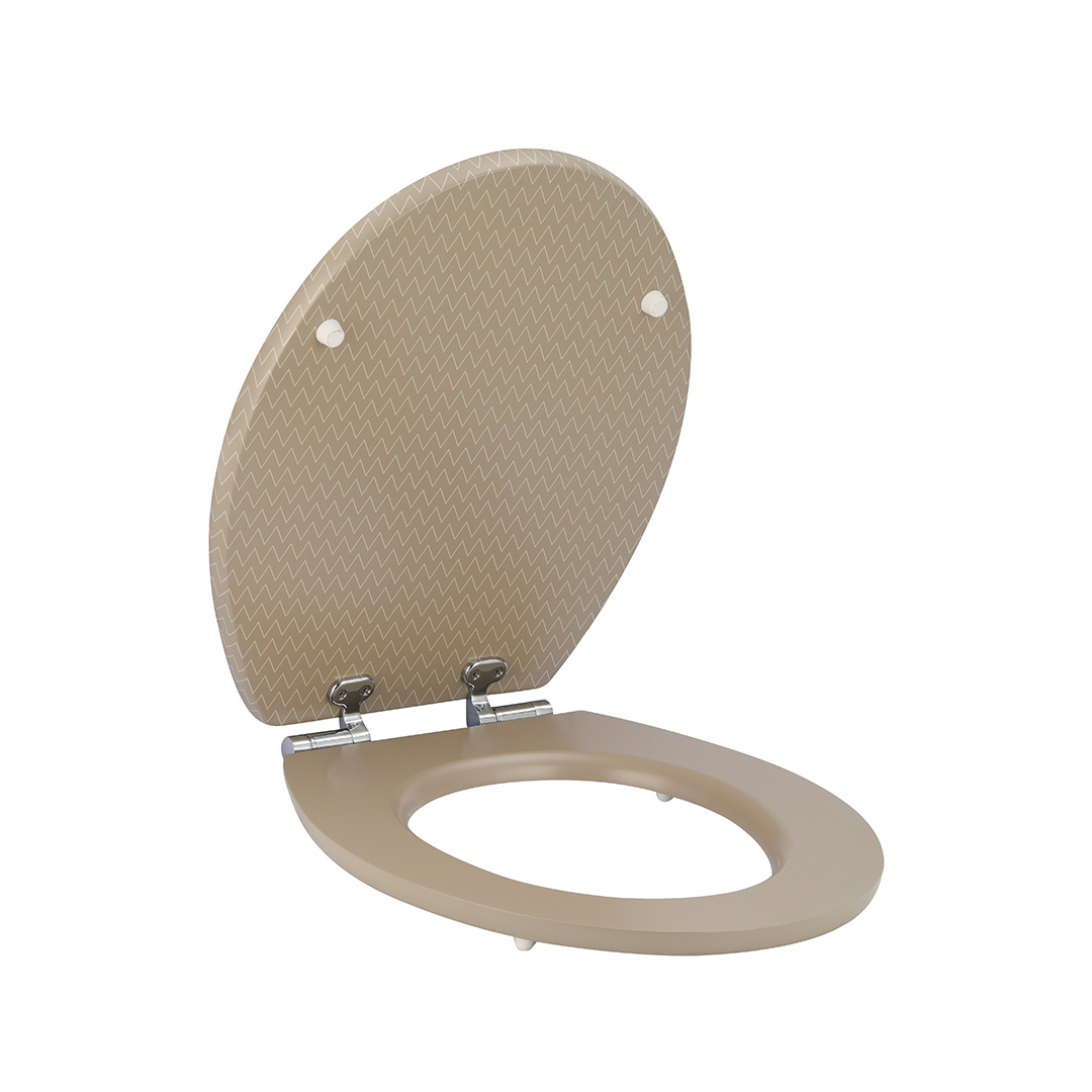 White Wooden Loo Seat