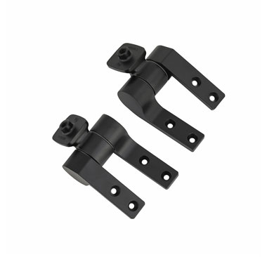 Matt Black Zinc Alloy Soft Close Toilet Seat Hinges YMHZ-1704