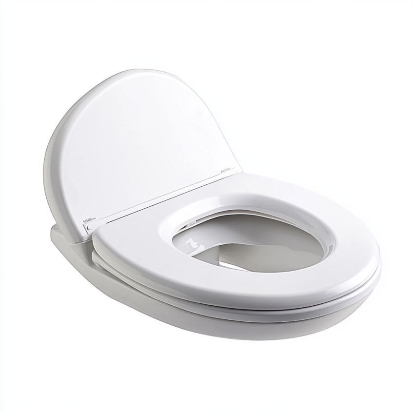 d shaped toilet seat