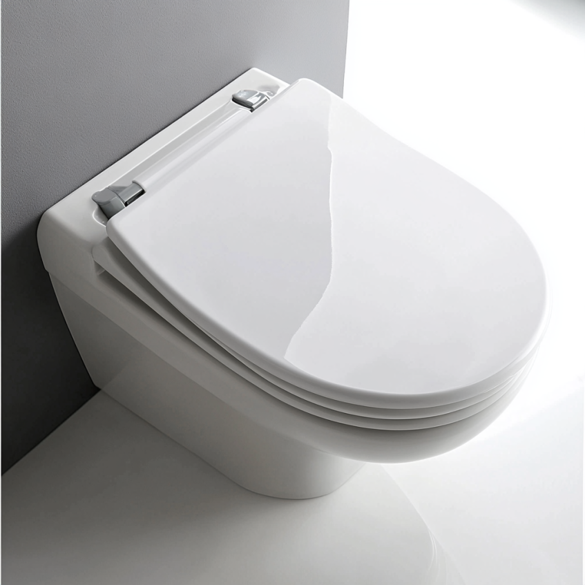 d shaped toilet seat