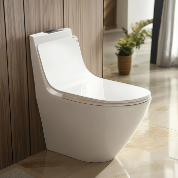 d shape family toilet seat soft close